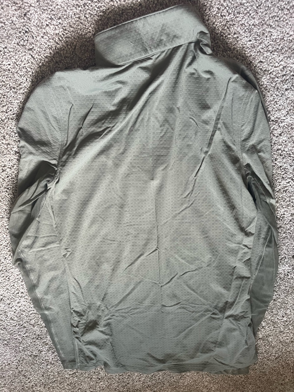 Dover Saddlery - Coolblast Shirt - Extra Small - Army Green - Picture 3 of 3